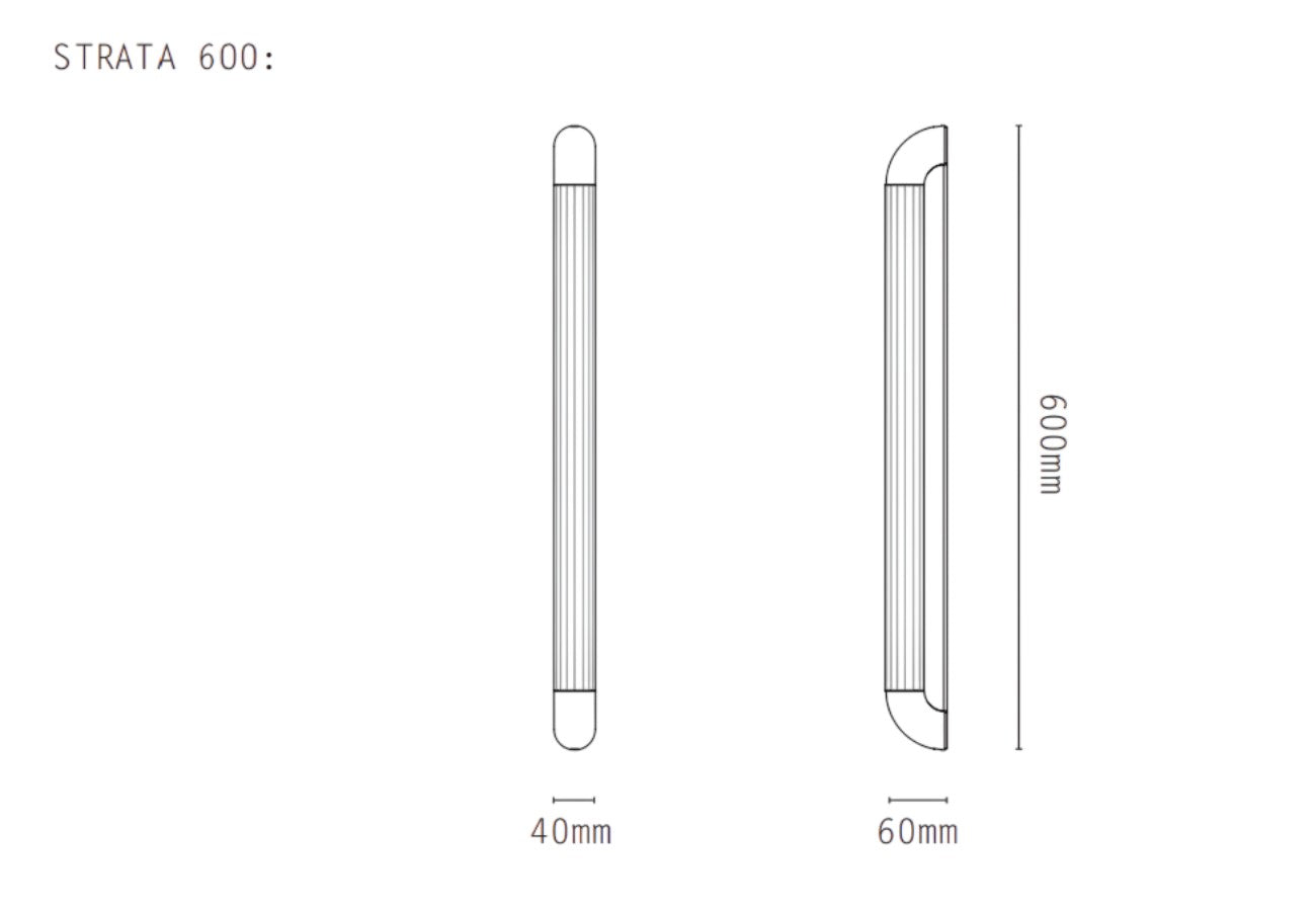 STRATA 600 - Wall Light