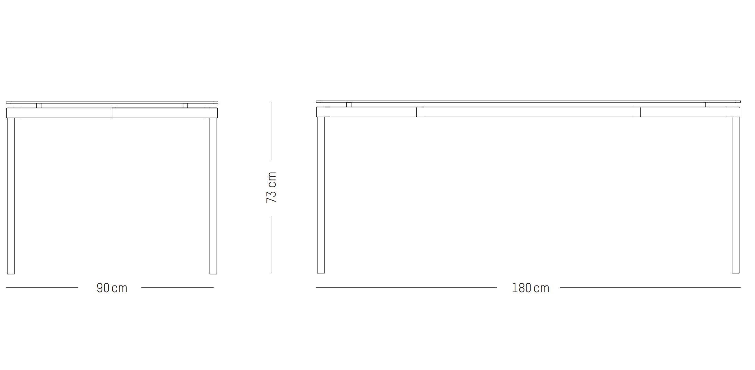 FROMME RECTANGULAR - Dining Table