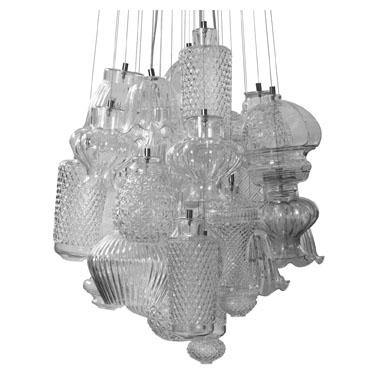 CERAUNAVOLTA SE134 1 - Pendant Cluster - Luminesy