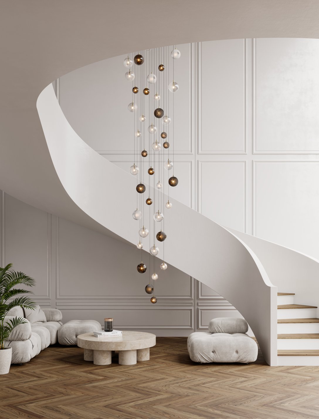DARK & BRIGHT STAR SMALL - Pendant Light