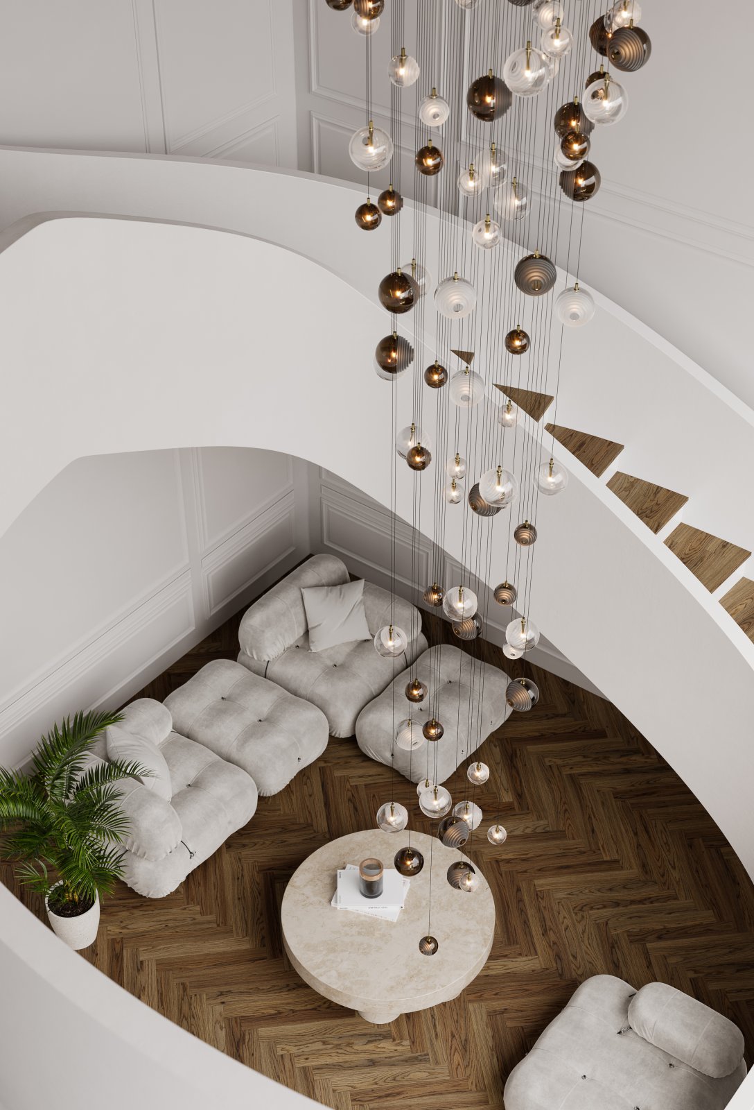 DARK & BRIGHT STAR SMALL - Pendant Light